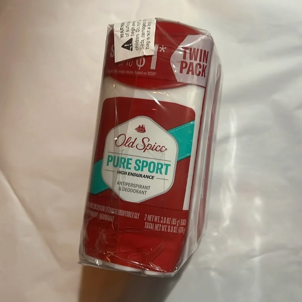 Old Spice High Endurance Pure Sport Deodorant 4 Pack - 12oz Total